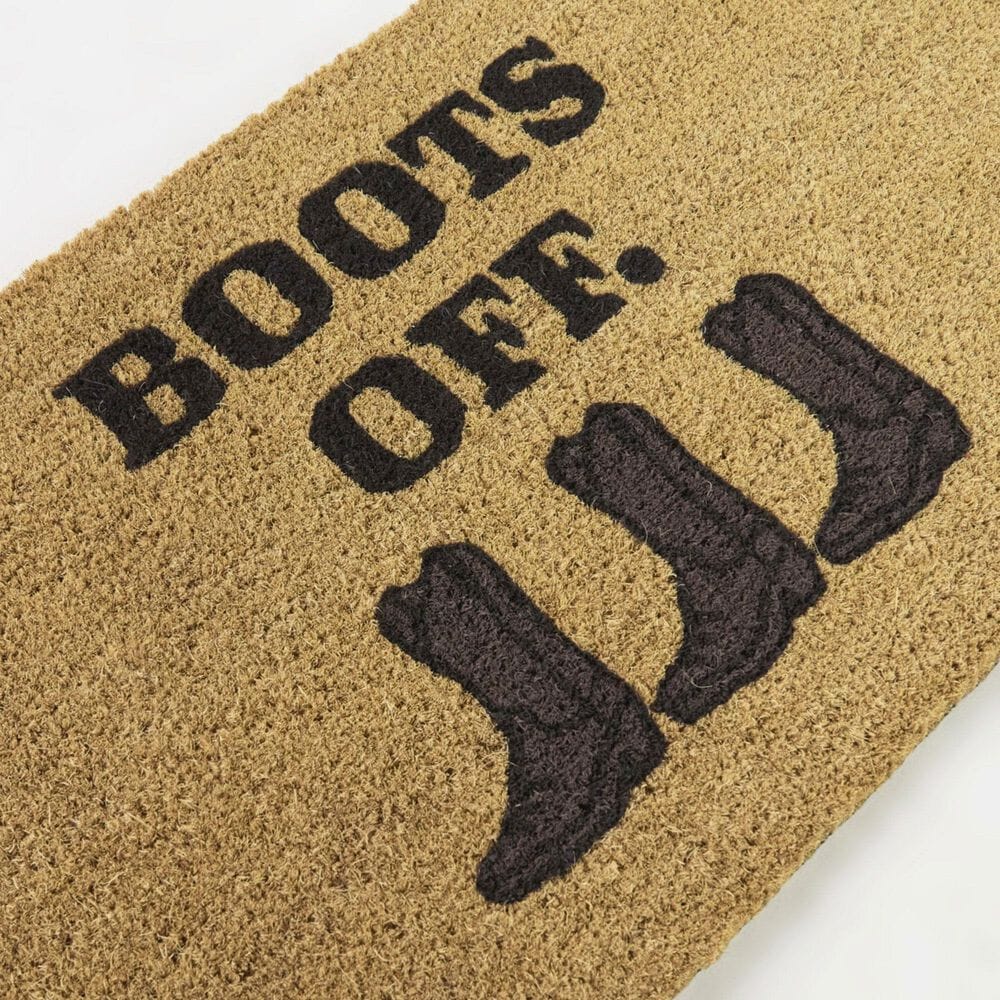 Balta Rugs Boots Off Cowboy Brown 1&#39;6&quot; x 2&#39;6&quot; Door Mat, , large