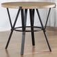 Steve Silver Co. Magnolia 42" Round Counter Height Table in Black and Sand - Table Only, , large
