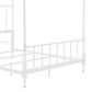 Furniture of America Elliot Queen Canopy Bed in White, , large