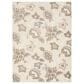 Nourison Aloha ALH31 7" x 10" Beige Indoor/Outdoor Area Rug, , large