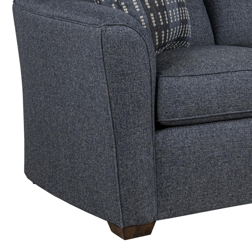 Flexsteel Lakewood Stationary Sofa in Denim, , large