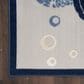 Nourison Aloha 3"6" x 5"6" Navy Blue Indoor/Outdoor Area Rug, , large
