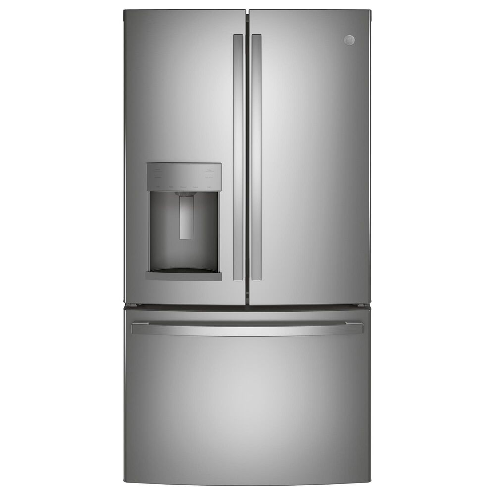 GE Appliances 22.1 Cu. Ft. Counter-Depth French-Door Refrigerator in Fingerprint Resistant Stainless Steel, , large
