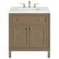 James Martin Vanities Chicago 30" Single Bathroom Vanity Cabinet in Walnut Whisper, , large