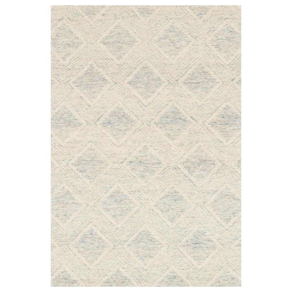 ED Ellen DeGeneres Crafted by Loloi Kopa 7"9" x 9"9" Slate and Ivory Area Rug, , large