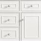 James Martin Vanities Lorelai 48" Single Vanity in Bright White with 3 cm Ethereal Noctis Quartz Top, , large