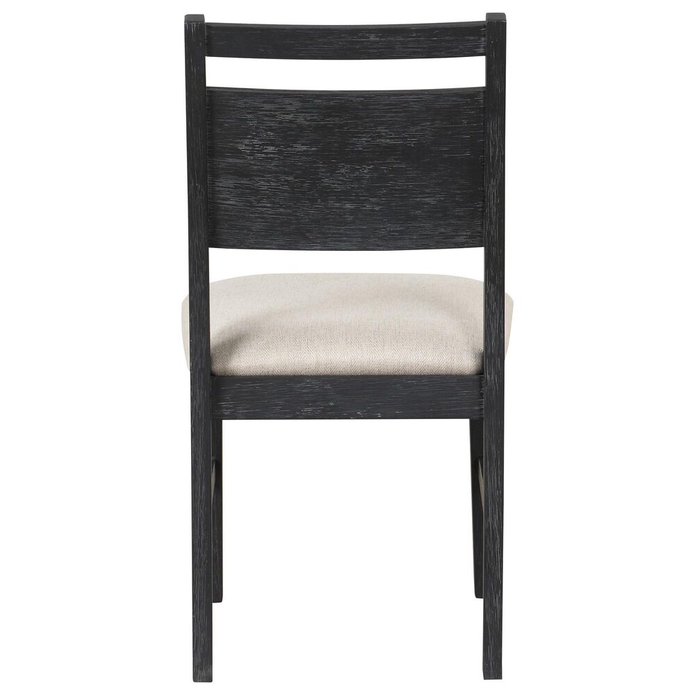 New Heritage Design Sable Crest 5-Piece Rectangular Dining Set in Sable Black, , large