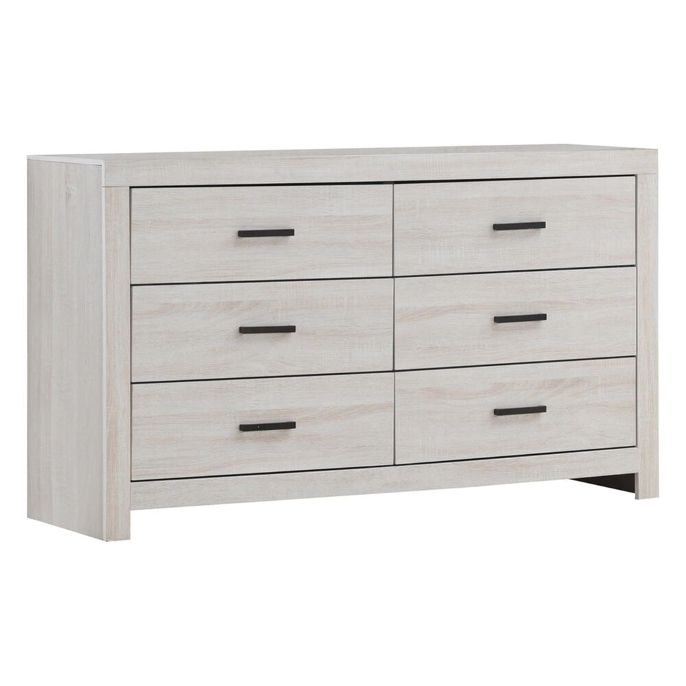 Pacific Landing Marion Dresser in Coastal White, , large