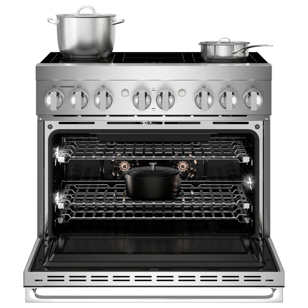 JennAir Rise 4.1 Cu. Ft. Professional Induction Range in Stainless Steel, , large