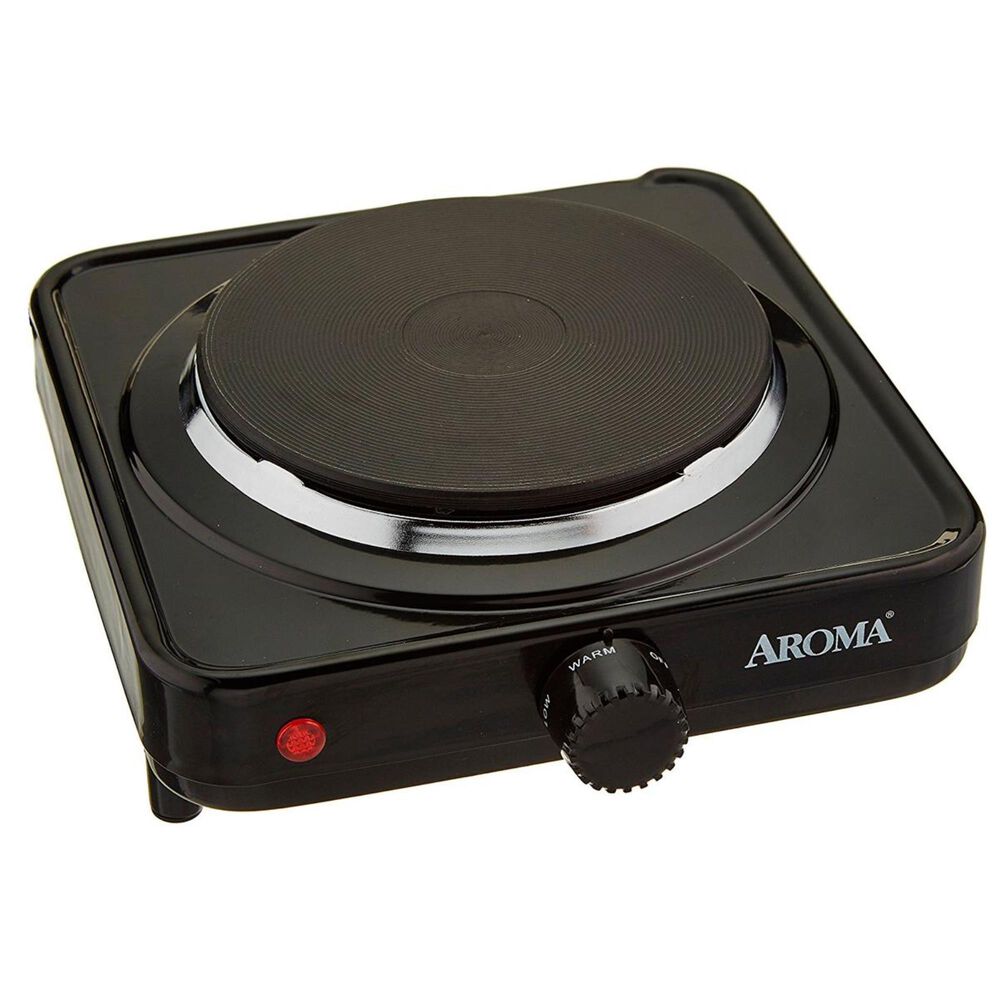Aroma Single Burner Hot Plate, , large
