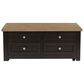 Ashley Drazmine Lift-Top Coffee Table in Brown and Dark Chocolate, , large