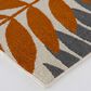 Central Oriental Terrace Tropic Blythewood 9"10" x 12"10" Snow and Multicolor Area Rug, , large