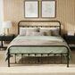 HOMLUX Queen Metal Bed Frame with Sturdy Slats in Black, , large