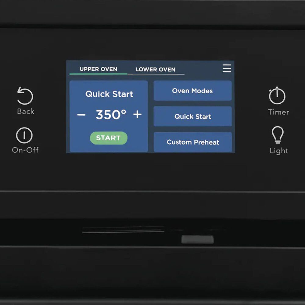 Frigidaire 27&quot; Double Electric Wall Oven with Fan Convection in Black, , large