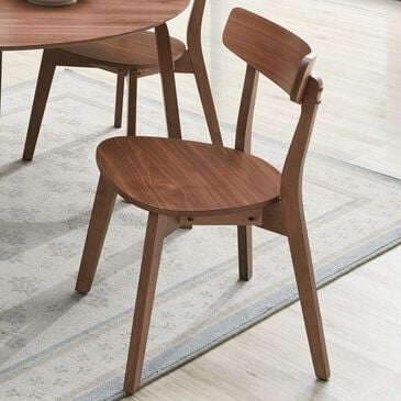 New Heritage Design Gabby Side Chair in Walnut, , large