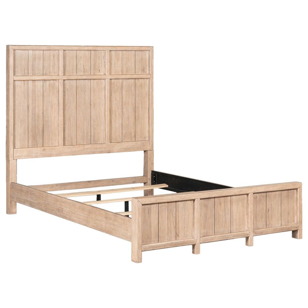 Belle Furnishings Proximity Place 4-Piece Queen Panel Bedroom Set in Barley Buff, , large