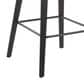 Lumisource Winston Counter Stool in Black and Black, , large