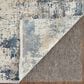 Feizy Cadiz Blue and Ivory 7"9" x 11" Area Rug, , large