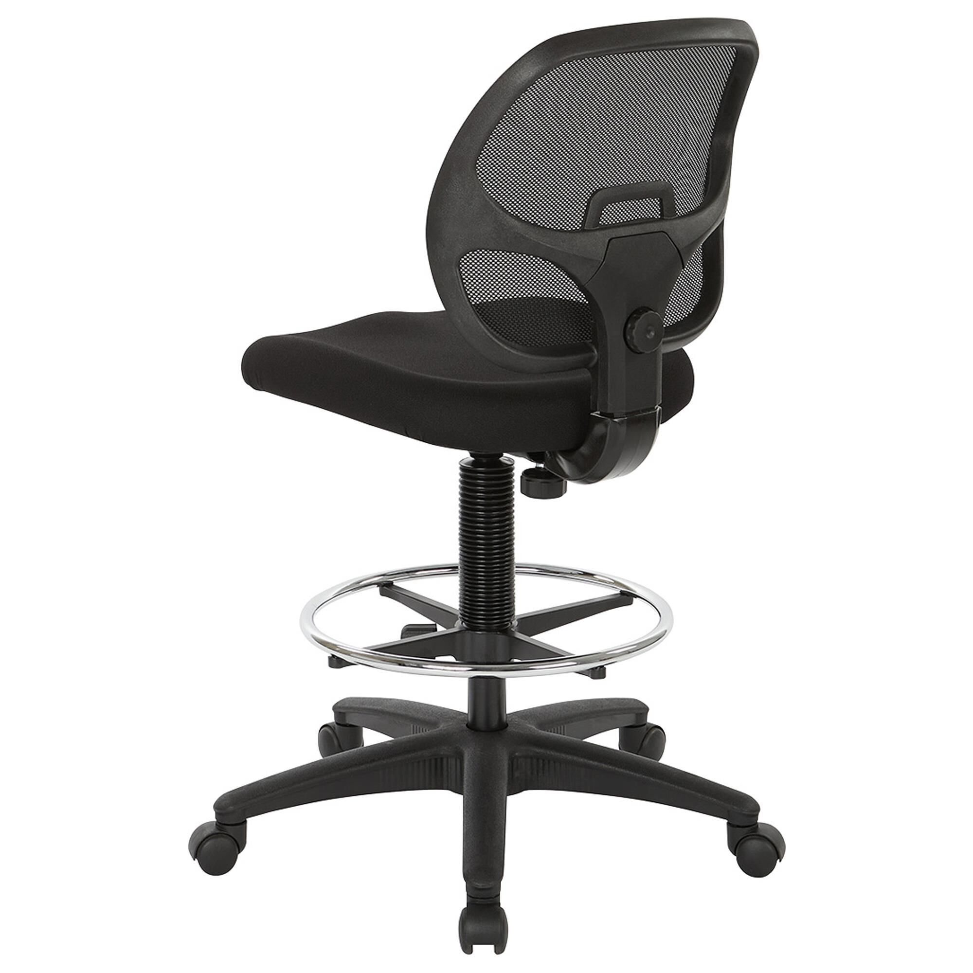 Office star deluxe sales mesh back drafting chair