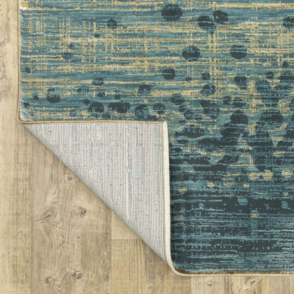 Oriental Weavers Reed 2&#39;3&quot; x 7&#39;6&quot; Blue and Brown Runner, , large