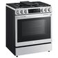 LG 6.3 Cu. Ft. Smart Wi-Fi Enabled ProBake Convection InstaView Slide-In Gas Range with Air Fry in Print Proof Stainless Steel, , large