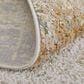 Feizy Aura 2"10" x 7"10" Gold and Gray Runner, , large
