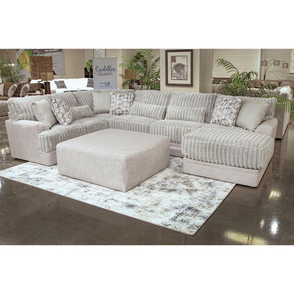 Hartsfield Titan 40&quot; Cocktail Ottoman in Moonstruck, , large