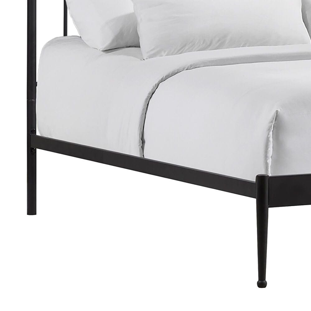 Hawthorne Furniture Vintage Queen Metal Panel Bed in Matte, , large