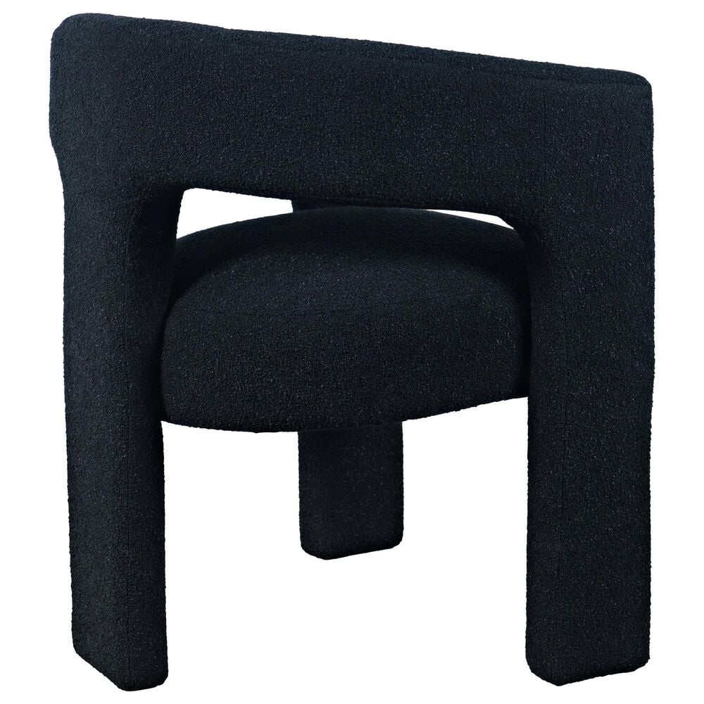 Waltham Sven Upholstered Dining Arm Chair in Black, , large
