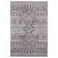 Feizy Francisco 6"7" x 9"4" Ivory and Charcoal Area Rug, , large