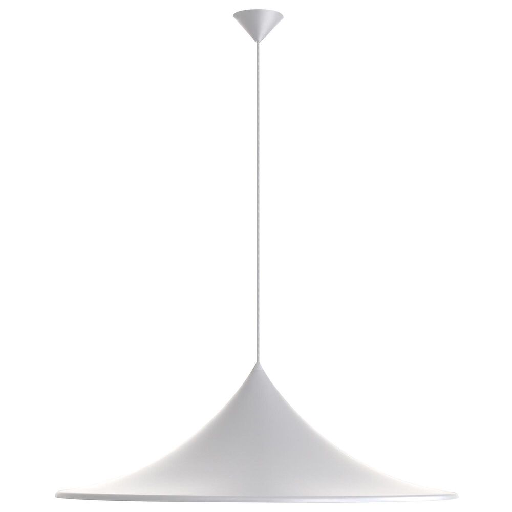 Golden Lighting Vistara 35.375" 1-Light Pendant in Sand White, , large