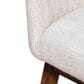 Blue River Amalie Swivel Barstool Stool with Beige Cushion in Brown Oak, , large