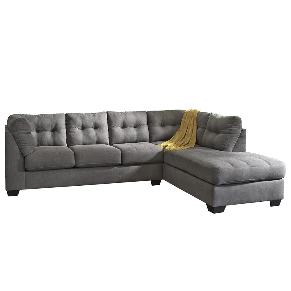 Signature Design by Ashley Maier 2-Piece Sectional in Charcoal, , large