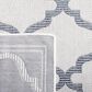 Safavieh Martha Stewart Cyprus MSRO336G 4"5" x 6"5" Silver and Grey Area Rug, , large