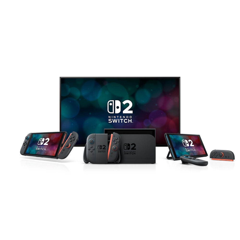 Nintendo Switch 2 with Light Red and Light Blue Joy-Con - Releases 6/5/2025, , large