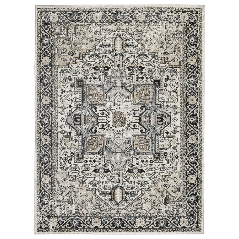 Ashley Gregmoore 5"2" x 6"10" Multicolor Area Rug, , large