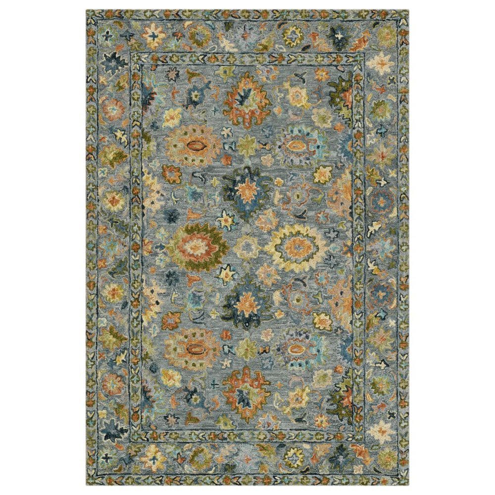 Amer Rugs Jackson JAC-10 Gray 8" x 10" Area Rug, , large