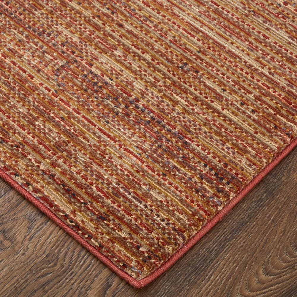 Feizy Deja 5&#39; x 7&#39;6&quot; Terracotta Area Rug, , large