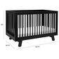Babyletto Hudson 3-In-1 Convertible Crib in Black, , large