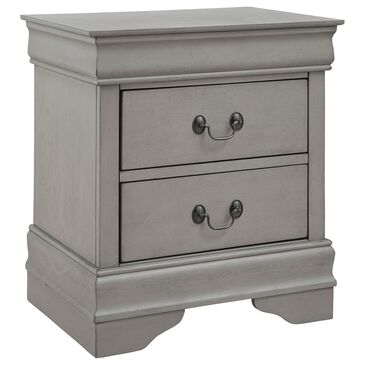 Signature Design by Ashley Kordasky 2 Drawer Nightstand in Gray, , large