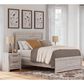 Ashley Broachmyn Full Bed with Nightstand in Light Gray, , large