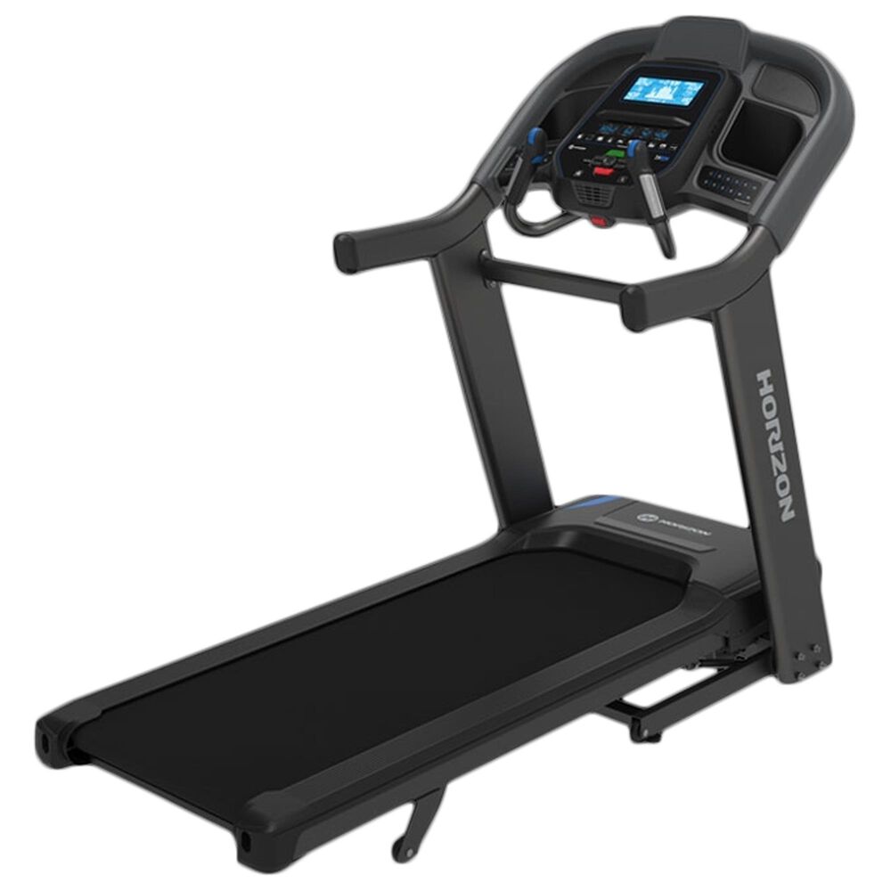 Horizon 7.4 AT Folding Treadmill in Black, , large