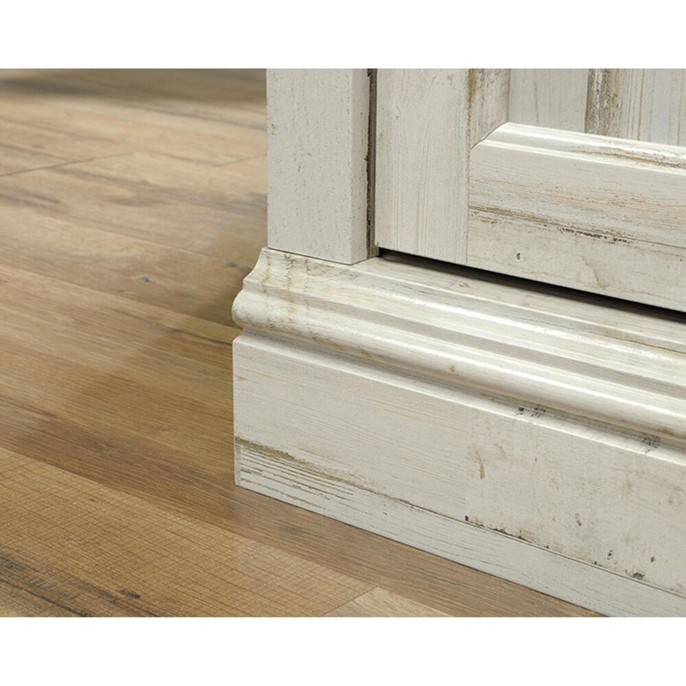 Sauder Barrister Lane 61&quot; Entertainment Credenza in White Plank, , large