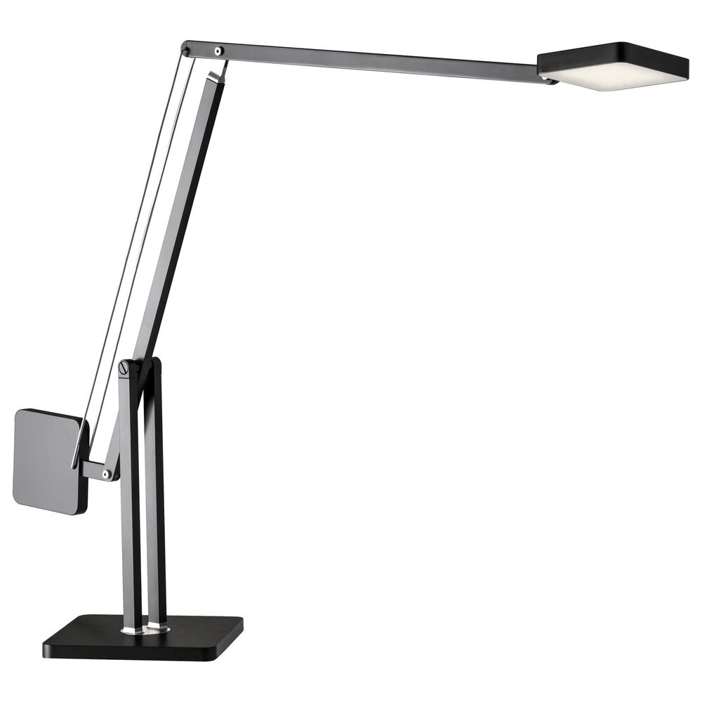 Adesso Cooper LED Desk Lamp in Matte Black, , large