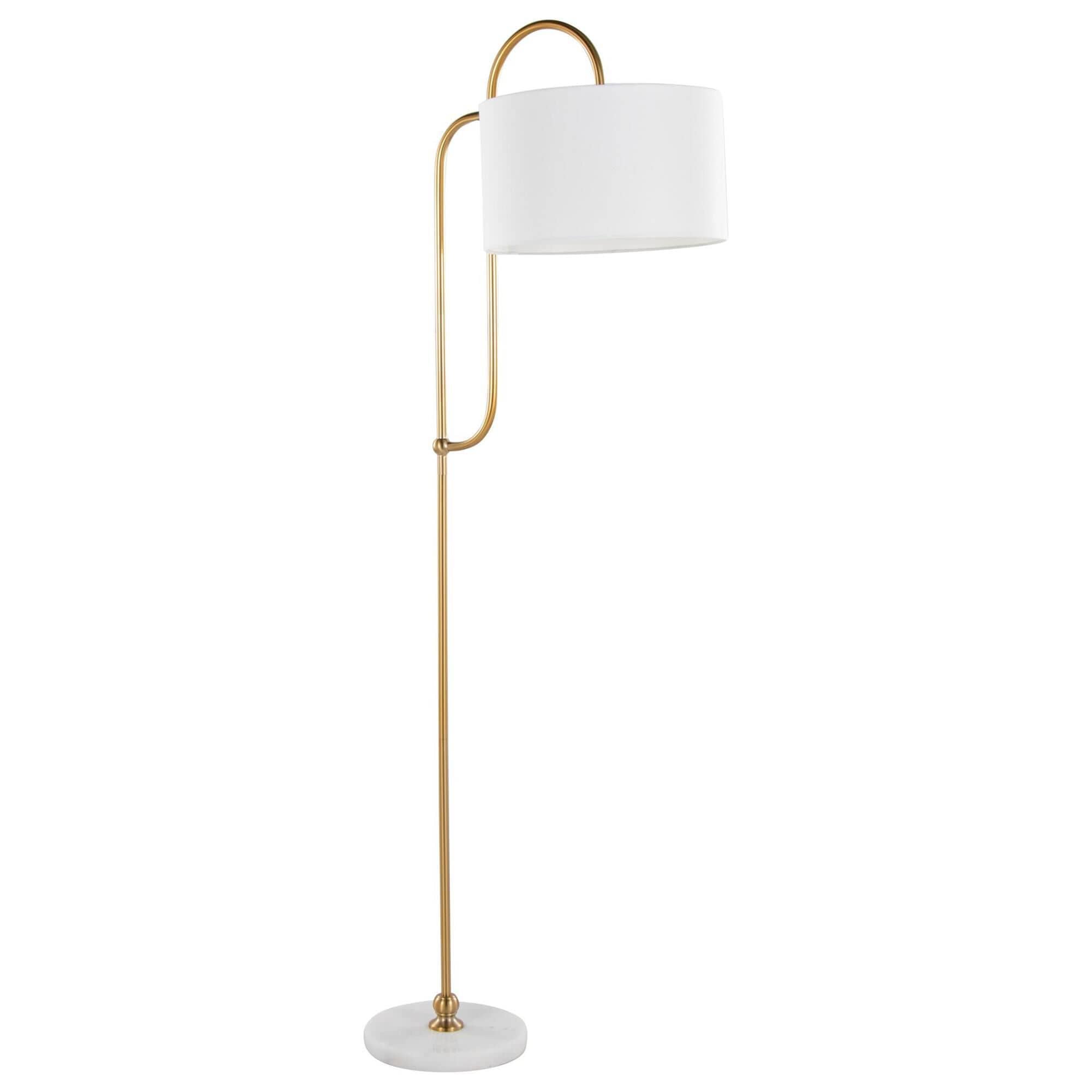 Grandview gallery gold floor lamp top