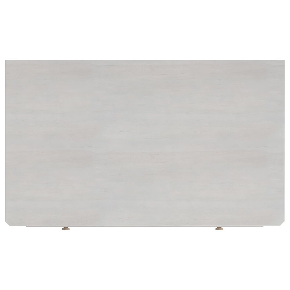 Vantage Mezzanine King Upholstered Wingback Bed with Dresser and Nightstand in Dove Gray, , large