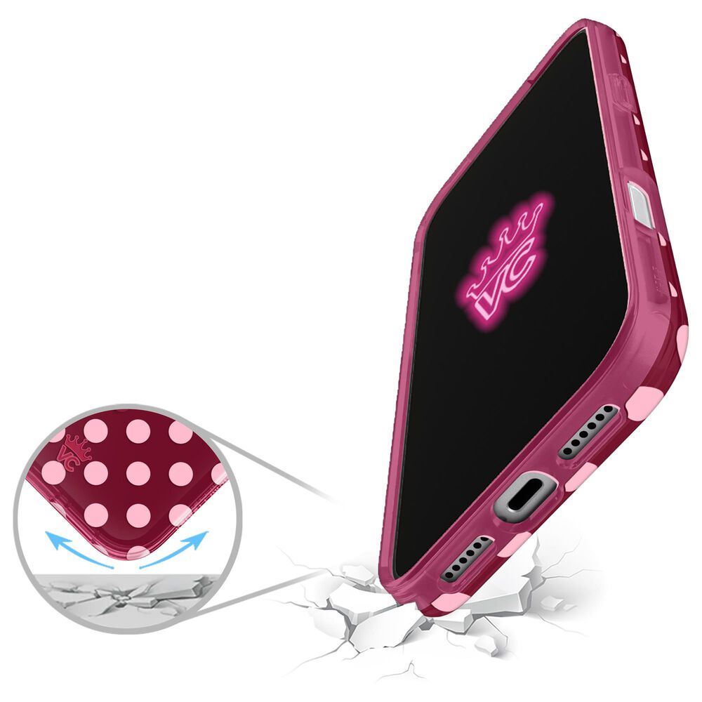 Velvet Caviar MagSafe Case for Apple iPhone 18 Pro Max/17 Pro Max in Raspberry Polka Dot, , large