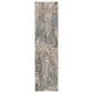 Surya Cardiff CDF-2305 Medium Gray, Light Blue, Mustard, Dark Blue, Dusty Pink and Rust 2"8" x 10" Runner, , large