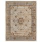 Feizy Celene 39KWF 9" x 12" Beige and Gray Area Rug, , large