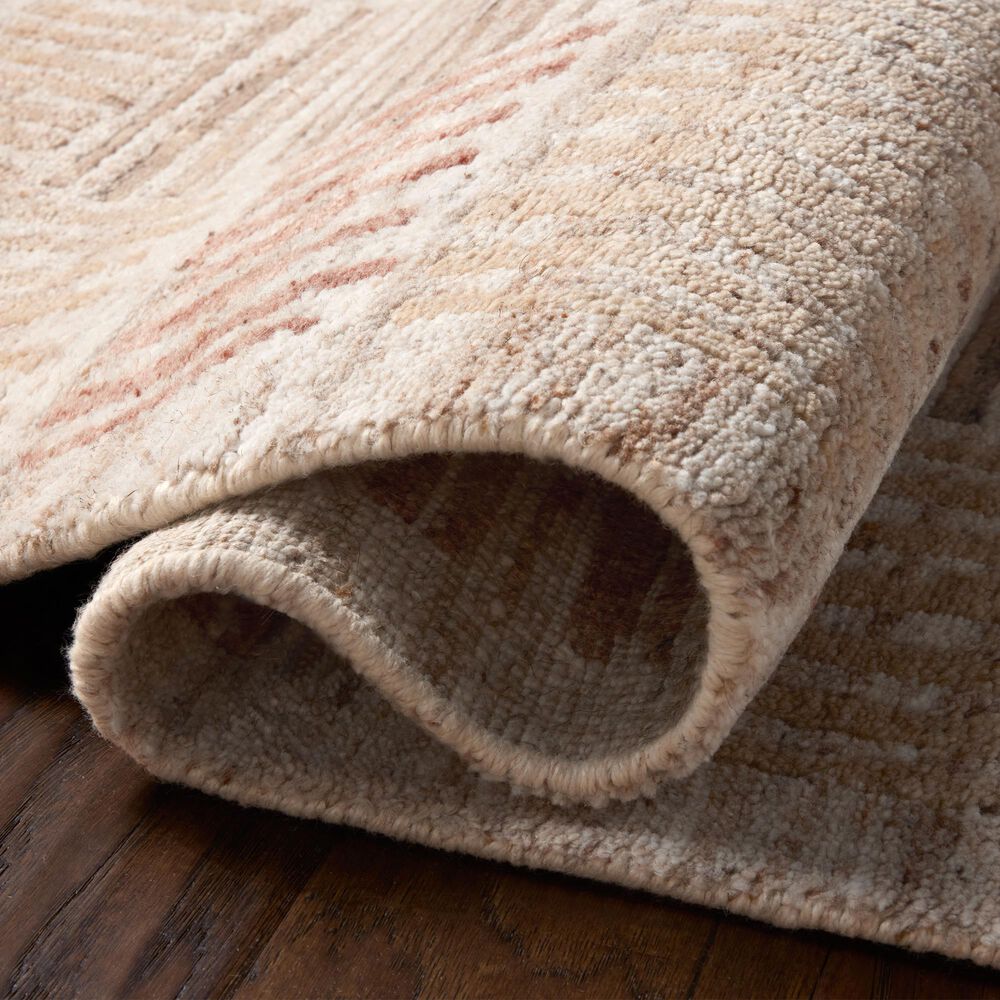 Loloi Nara Dove and Multicolor 5'6" x 8'6" Area Rug, , large